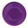 100 Purple 3.1 g Light Weight Interlocking Plastic Roulette Poker