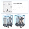 10Pcs Coil Power Relay Small Intermediate Electromagnetic 8 Pin 2