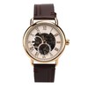 FORSINING Fashionable Wrist Watch Mechanical Semi Automatic Hollow Pattern Men's
