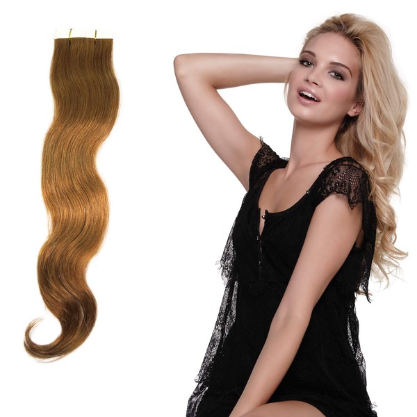 Simply Extensions Remy Double Sided Tape in Hair Extensions Human