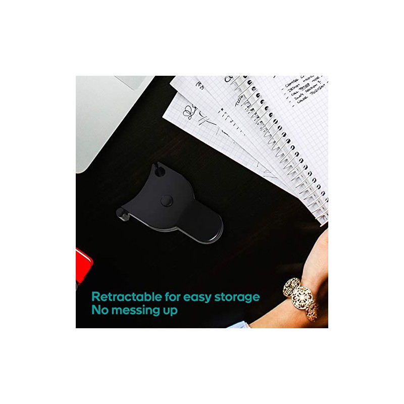 Cinta métrica corporal, Body Measuring Tape (Black), 1