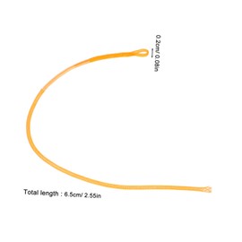 OHPHCALL 10pcs Braided Fly Fishing Connector Braided Connectors Accessories Fishing Leader Connection