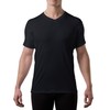 Men's Sweatproof Undershirt | Cotton V Neck T-Shirt with Underarm