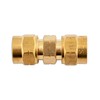 Connect 31156 9mm Brass Straight Coupling (Pack of 10)