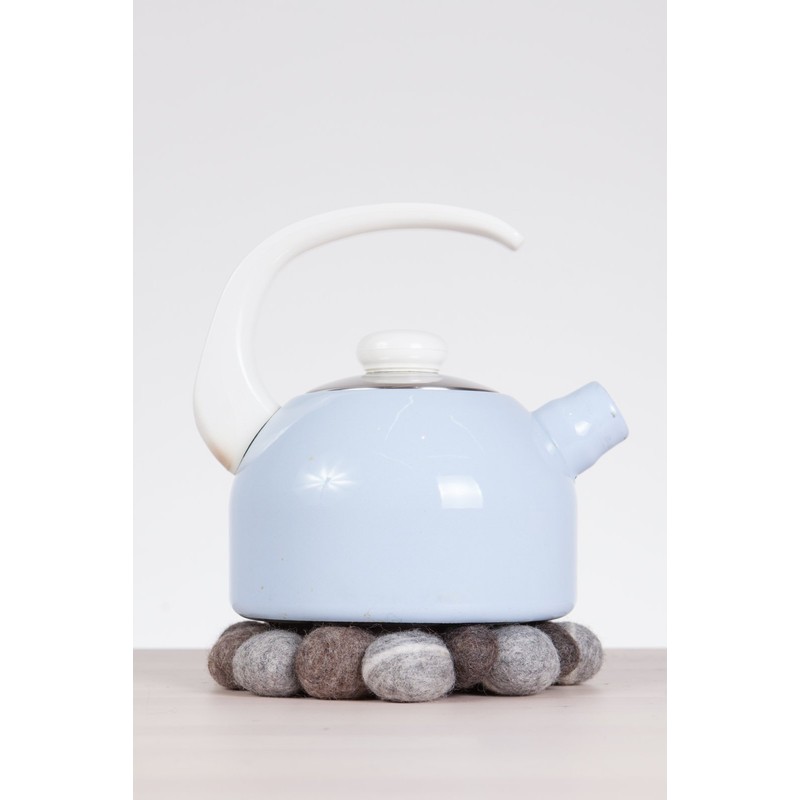myfelt Hardy Felt Ball Trivet 20 cm Grey