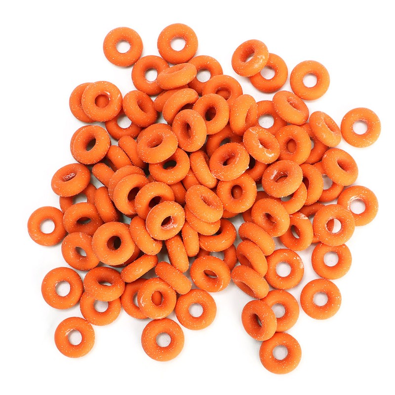 100Pcs Rubber Elastic Sheep Cow Pig Tail Castration Pliers Rings