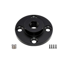 Samcos Tripod Fixing Base 3/8" Base Plate Camera Fixing Screw 1/4" Screw Tripod Adapter Universal Camera Adjuster Shooting Acoustic Accessories Auxiliary Support Bracket Adapter