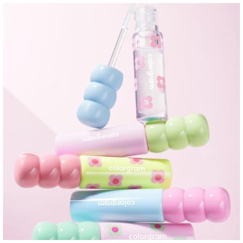 COLORGRAM Fruity Glass Tint 2.8g, Color:15 Satisfied Fig