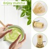 Dmnnlp 5pcs Matcha Tea Set with Whisk and Bowl, Scoop