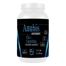 Cla  Carnitina 1kg Anubis 100 Servs Pre Entreno Sabores                                                                                               