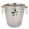 3L Portable Stainless Steel Ice Bucket Container Champagne Barrel with