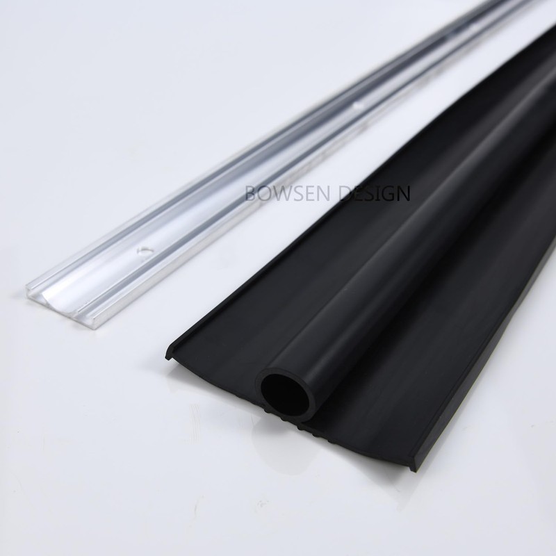 BOWSEN Heavy-Duty U+O Ring Universal Garage Door Bottom Seals Weatherstrip