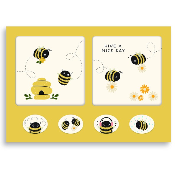 Studio Oh! Assorted Mini Note Card Sets with Stickers, 12