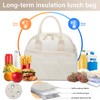 Carry bloom Lunch Box for Women, Insulated Lunch Bag Cute
