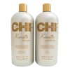 Chi Keratin Duo - Juego De Champ Y Acondicionador De 32 Onz