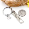 Tobestu Our First Home 2021 Key Chains for Couples BFF