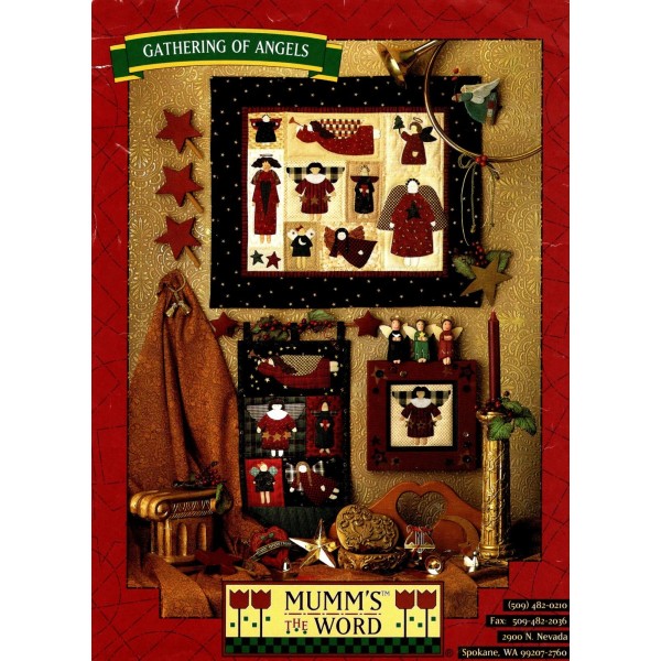 Mumm's the Word Gathering of Angels Quilt Pattern by Mumm's