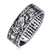 Feng Shui Ring 925 Stering Silver Pixiu Mantra Ring Protection