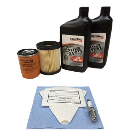 Generac 0J57640SSM 8kW Service Maintenance Kit with Synthetic Oil