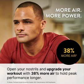 Rhinomed Turbine Nasal Dilator for Athletic Breathing - Large 3pk - Improves Airflow During Exercise - Nasal Dilators for Exercise - Internal Nasal Dilator - Lightweight