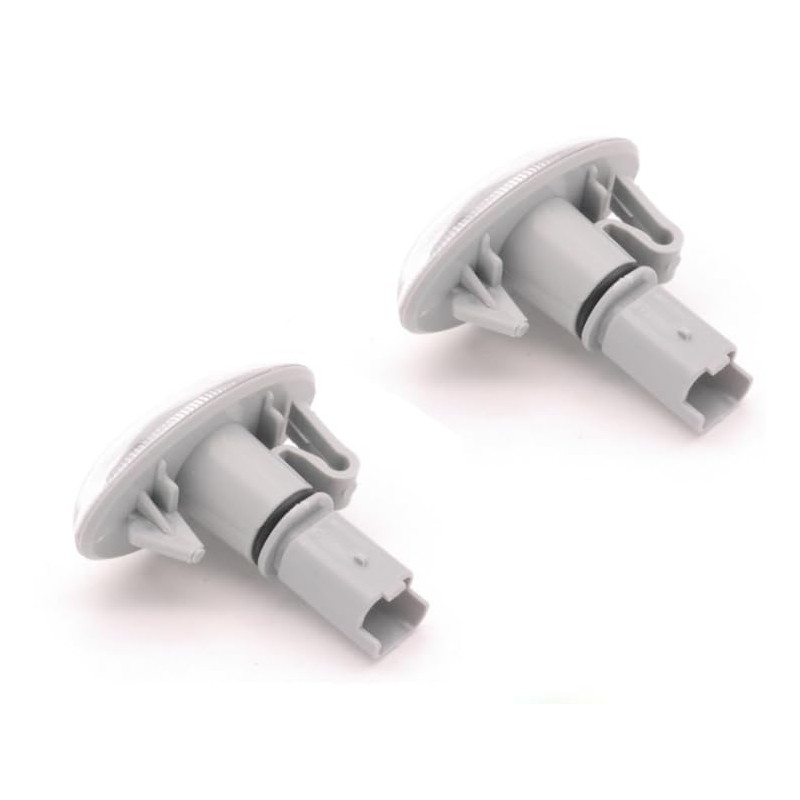 appRUN 2x Side Marker Indicator Repeater Light Lamp For Peugeot