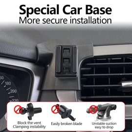 LUNQIN Car Phone Holder Mount for Ford Fusion 2013 2014 2015 2016 2017 2018 2019 2020 Auto Accessories Interior Decoration Mobile Cell Smartphone Bracket