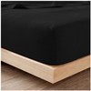 Plain Flannel Fitted Sheet 100% Brushed Cotton Bedding Sheets For