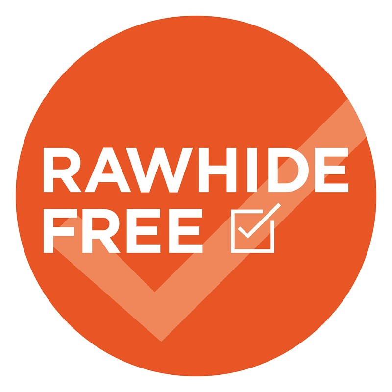 Nutri Chomps Large Twists 6" Rawhide Free Milk Flavor Braid