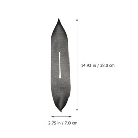 Luxshiny 50pcs Hanger Sponge Pads Anti-Skid Hanger Foam Covers Shoulder Support Protectors for Metal Wire Wood Clothes Hangers Black