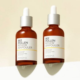 Missha 2개구성미샤 비폴렌 리뉴 앰풀러 40ml 2-Piece Set Missha Bee Pollen Renew Ampoule 40ml