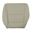 SecosAutoparts Driver & Passenger Bottom Perforated Leather Replacement Seat Covers