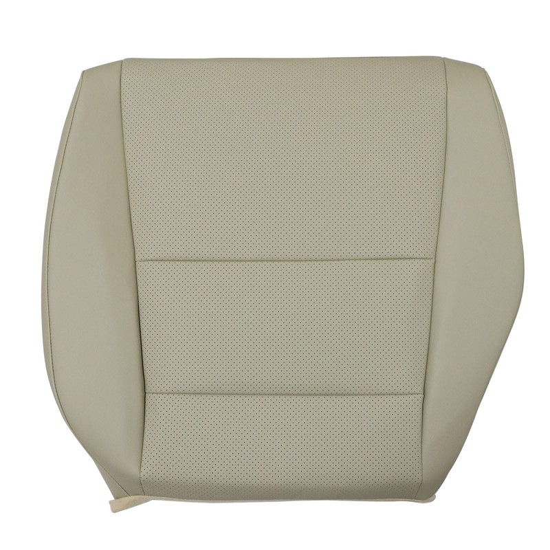 SecosAutoparts Driver & Passenger Bottom Perforated Leather Replacement Seat Covers