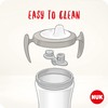 NUK Trainer Cup Sippy Cup | Leak-Proof Soft Drinking Spout