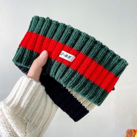 2023 New Women's Sports Headband - Wide Internet Red Style for Autumn and Winter Free Size/Khaki 15ea