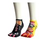 [Mode Select] Women's 5 Toe Socks, Characters, 2 Pairs Set,
