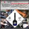 JEUCLEL T35 Torx Bit Socket, 1/2" Drive Torx Star 6