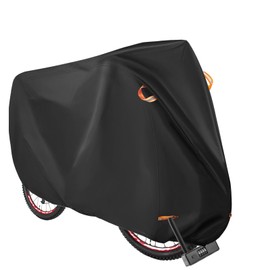 TwoPone Bicycle Cover for Kids, 420D Waterproof, Super Thick, Tear Resistant, Firm, Waterproof Tape, Double Sewn, UV Protection, Anti-Theft, Windproof, Reflective Tape, Fits Up to 29 Inches, Storage