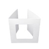 Stitchtastic Square aperture square cards - White (Pack of 5)