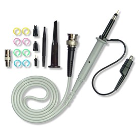 Cal Test Electronics GE2501 Passive Voltage Oscilloscope Probe with 1 Mohm Input Impedance, 55 MHz Bandwidth, 6.4 ns Risetime