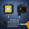 Nilight 4PCS LED Pods 3Inch 42W LED Cubes Upgraded Spot