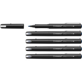 STABILO dr!ver Premium Felt Pen - Pack of 5 - Blue