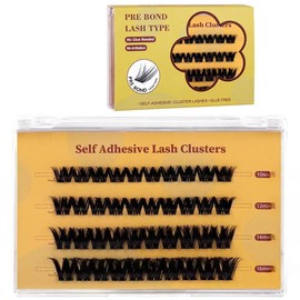 False Eyelashes Mix 10-16mm 40Pcs Lashes Clusters Wear Glue-free and Self-unloading in Seconds Sticking Eyelashes