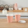 Restaurantware 8 Ounce Disposable Coffee Cups With Lids, 20 Hot