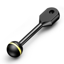 Sea frogs Ball Arm Ball to YS Mount Arm 3.5" Essential Diving Equipment Underwater Photography Gear Lighting System Aluminum Alloy Diving Equipment Accessory Lightweight Arms AM-2