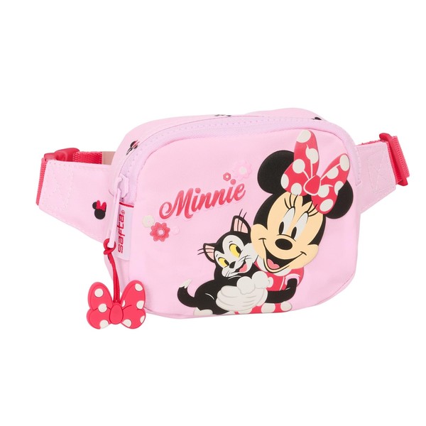 Safta Minnie Mouse Naive Kids Belt Bag, Ideal for Teenagers