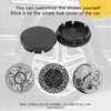 4 Pcs Hub Centre Caps 56mm, Wheel Trims, Universal Wheel