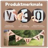 Diffaxy Letter and Number Stencils, Pack of 42 Reusable Stencils