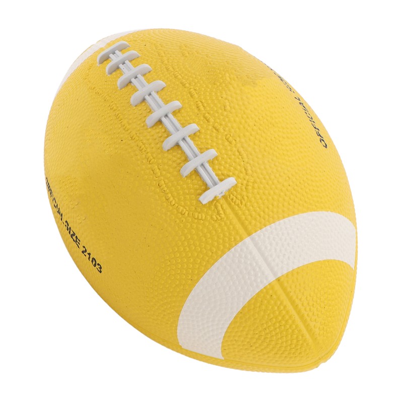 Rugby Ball Professional Size 3 Rubber Lightweight Portable High Elasticity
