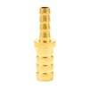Beduan Brass Reducer Hose Barb Fitting, 3/8 "-5/16" Hose ID,