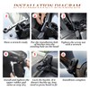 KMFCDAE JL OEM Hood Latches Original Hood Lock Catch Latch
